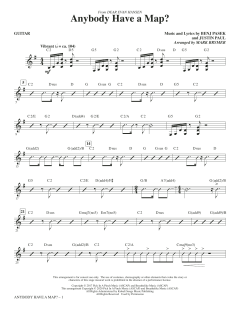 Anybody Have A Map? von Justin Paul (Download) 