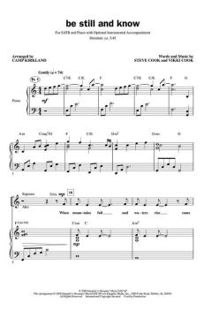 Be Still And Know von Steve Cook (Download) 