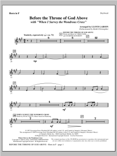 Before the Throne of God Above (Download) 