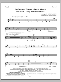 Before the Throne of God Above (Download) 