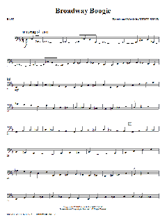 Broadway Boogie INSTRUMENTAL PACK von Kirby Shaw (Download) 