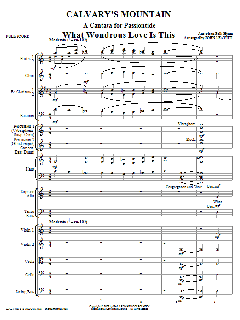 Calvary's Mountain von John Leavitt (Download) 
