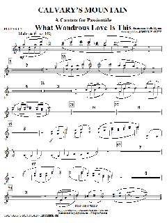 Calvary's Mountain von John Leavitt (Download) 