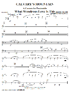 Calvary's Mountain von John Leavitt (Download) 