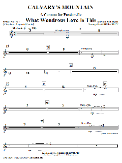 Calvary's Mountain von John Leavitt (Download) 