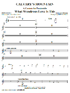 Calvary's Mountain von John Leavitt (Download) 