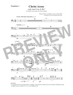 Christ Arose von Robert Lowry (Download) 