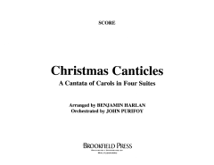 Christmas Canticles (Download) 