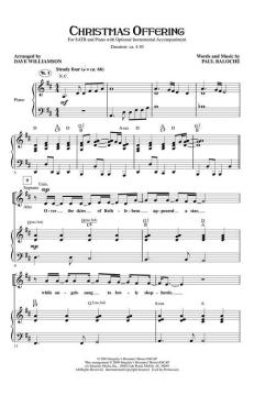 Christmas Offering von Paul Baloche (Download) 