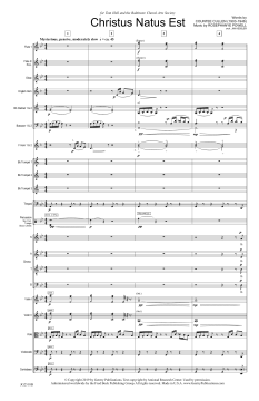 Christus Natus Est von Rosephanye Powell (Download) 