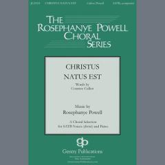 Christus Natus Est von Rosephanye Powell (Download) 