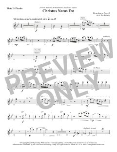 Christus Natus Est von Rosephanye Powell (Download) 