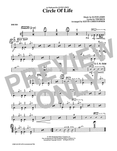 Circle Of Life von Elton John (Download) 