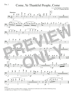 Come, Ye Thankful People, Come von George J. Elvey (Download) 