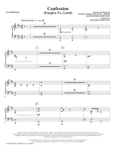 Confession (Forgive Us, Lord) von Sue C. Smith (Download) 