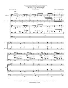 Easter Song Of Triumph von Allan Robert Petker (Download) 