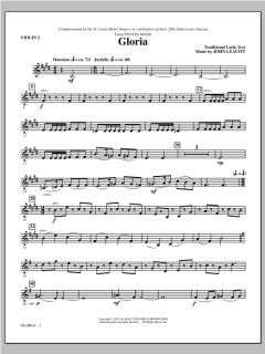 Gloria von John Leavitt (Download) 