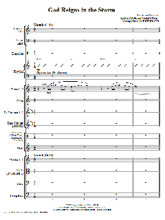 God Reigns In The Storm von Steve Cook (Download) 