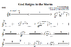 God Reigns In The Storm von Steve Cook (Download) 