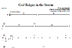God Reigns In The Storm von Steve Cook (Download) 