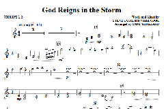 God Reigns In The Storm von Steve Cook (Download) 