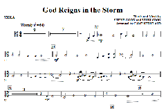 God Reigns In The Storm von Steve Cook (Download) 
