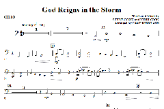 God Reigns In The Storm von Steve Cook (Download) 