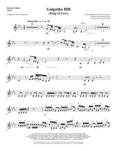 Golgotha Hill (King of Love) von David Crowder (Download) 