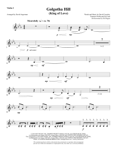 Golgotha Hill (King of Love) von David Crowder (Download) 