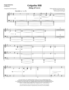 Golgotha Hill (King of Love) von David Crowder (Download) 
