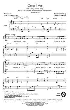 Great I Am (with Holy, Holy, Holy) von Jared Anderson (Download) 