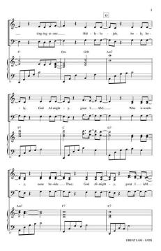 Great I Am (with Holy, Holy, Holy) von Jared Anderson (Download) 