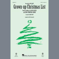 Grown-Up Christmas List (arr. Kirby Shaw) von Amy Grant (Download) 