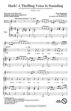 Hark! A Thrilling Voice Is Sounding von Wolfgang Amadeus Mozart (Download) 