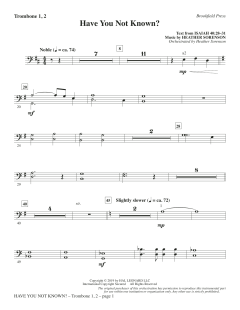 Have You Not Known? von Heather Sorenson (Download) 