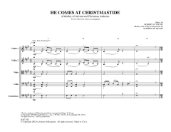 He Comes At Christmastide (Download) 
