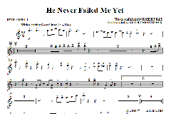 He Never Failed Me Yet von Robert Ray (Download) 