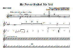 He Never Failed Me Yet von Robert Ray (Download) 