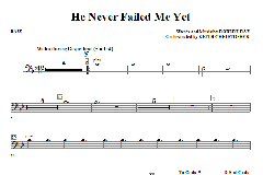 He Never Failed Me Yet von Robert Ray (Download) 