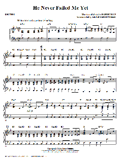 He Never Failed Me Yet von Robert Ray (Download) 