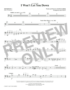 I Won't Let You Down von David Yazbek (Download) 