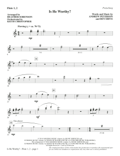 Is He Worthy? (Chamber Orchestra) von Andrew Peterson (Download) 