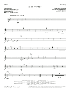 Is He Worthy? (Chamber Orchestra) von Andrew Peterson (Download) 