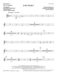 Is He Worthy? (Chamber Orchestra) von Andrew Peterson (Download) 