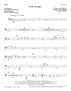 Is He Worthy? (Chamber Orchestra) von Andrew Peterson (Download) 