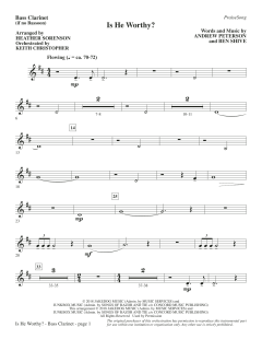 Is He Worthy? (Chamber Orchestra) von Andrew Peterson (Download) 