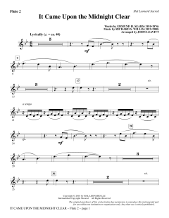 It Came Upon the Midnight Clear von Richard Storrs Willis (Download) 