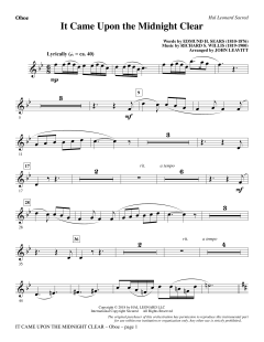 It Came Upon the Midnight Clear von Richard Storrs Willis (Download) 