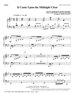 It Came Upon the Midnight Clear von Richard Storrs Willis (Download) 