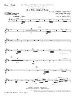 It Is Well with My Soul von Philip Paul Bliss (Download) 